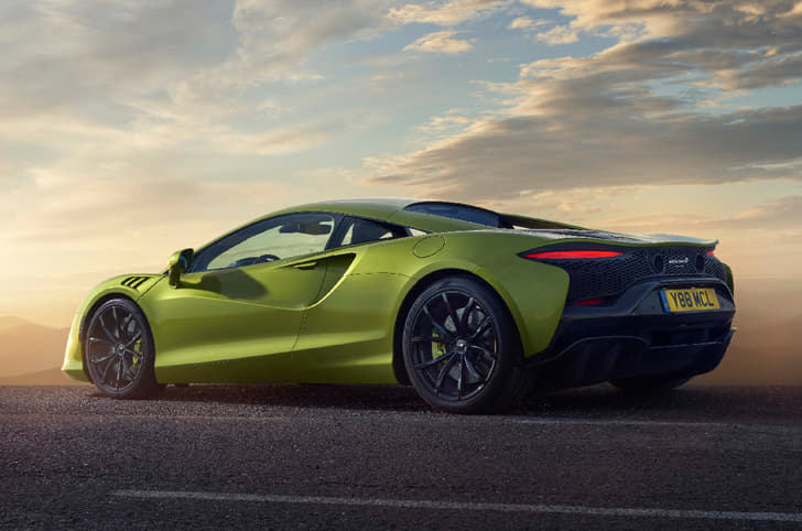 McLaren Artura rear three quarter