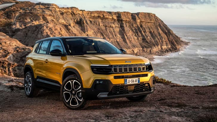 Jeep Avenger SUV image gallery 