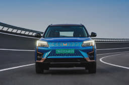 Mahindra XUV400 front tracking 