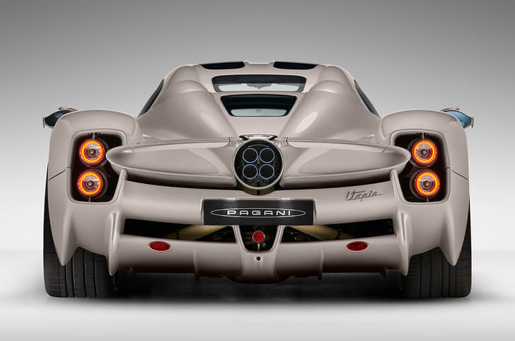 2022 Pagani Utopia rear.