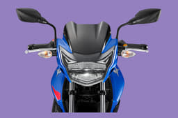 The 2022 TVS Apache RTR 160 and 180 get a full LED headlight. 
