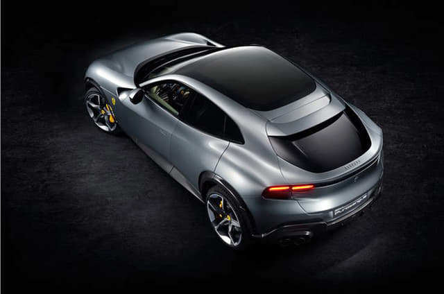 Ferrari Purosangue Rear View