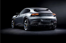 Ferrari Purosangue Rear View Ferrari Purosangue Rear View