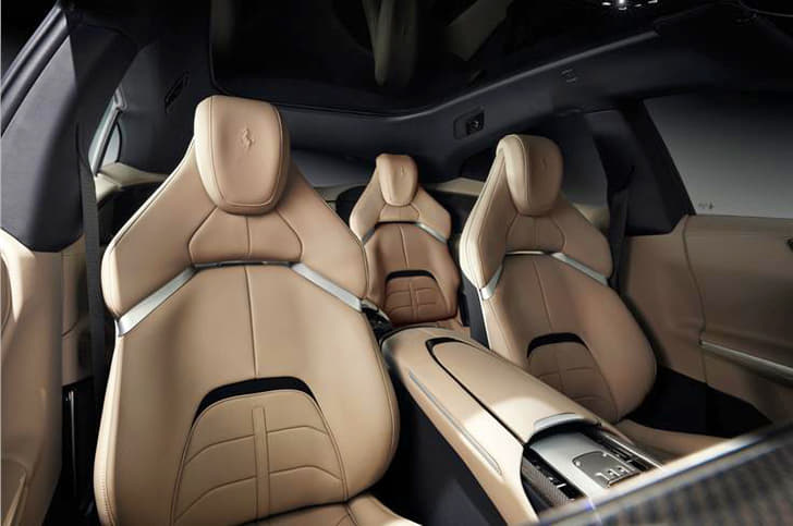 Ferrari Purosangue Front Row Seats