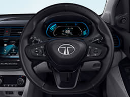 Tata Tiago EV steering wheel 