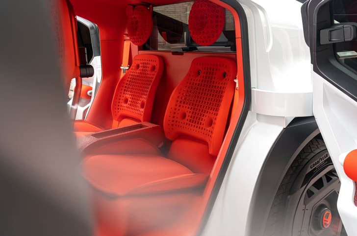Citroen Oli rear seats