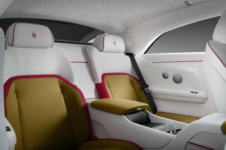 Rolls Royce Spectre Second Row Seats