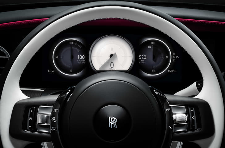Rolls Royce Spectre Dashboard