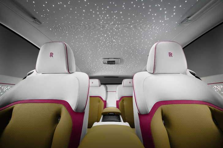 Rolls Royce Spectre Second Row Seats