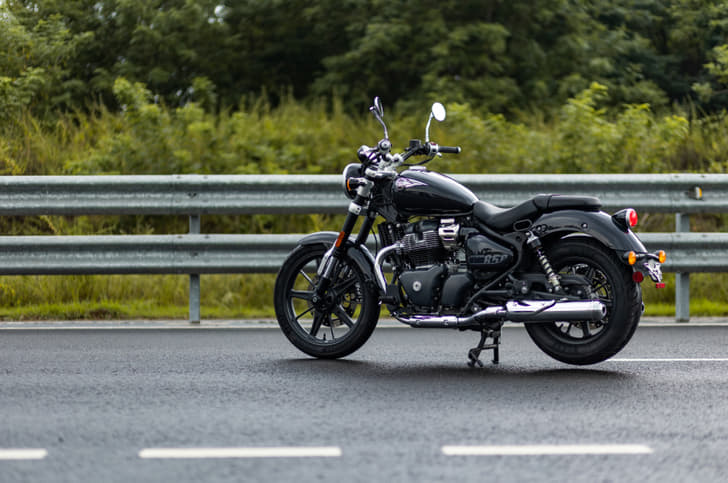 Its 648cc, parallel-twin makes 47hp and 52.3Nm. It has different mapping and gearing to the Interceptor 650/ Continental GT650