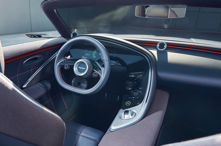 2022 Genesis X Convertible concept interior