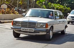 All the way from Goa, Pradeep Naik's V123 limousine was present at the MBCCR. 