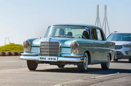 AN extremely rare 230 S Fintail with a factory-fitted power steering. 