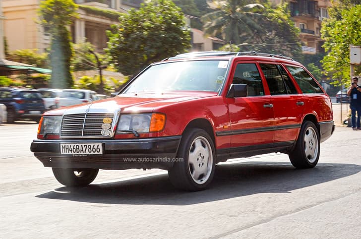 A rear for India W124 Estate. Estates are very sought after body styles in classic cars. 