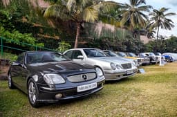 The final edition of the SLK first-gen R170 was also at the MBCCR. 