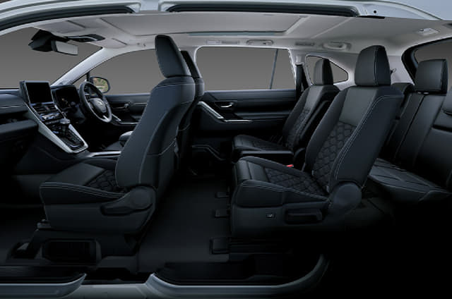 Toyota Innova Hycross seating layout