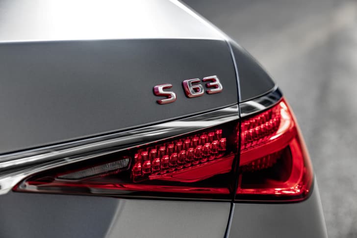 Mercedes-AMG S63 badge 