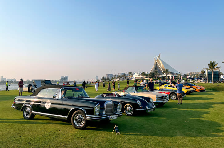 Mercedes-Benz and Porsche galore at the 1000 Miglia.