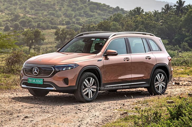 Mercedes-Benz EQB (December 02) -
The EQB launched as the brand’s third EV in India after the EQC and the EQS. 

