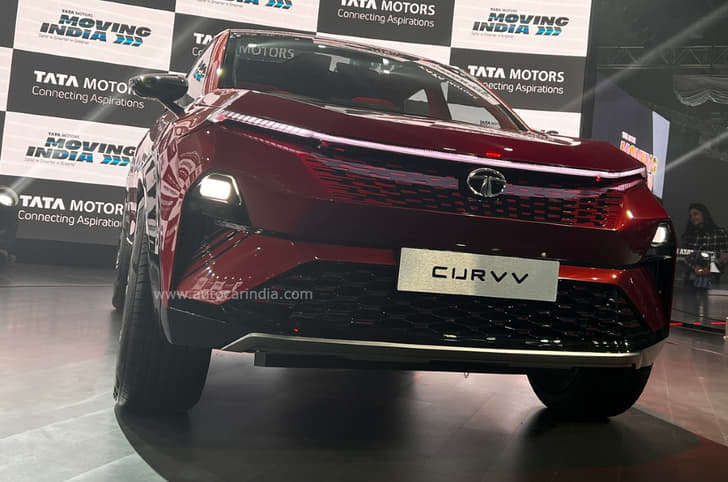 Tata Curvv nose