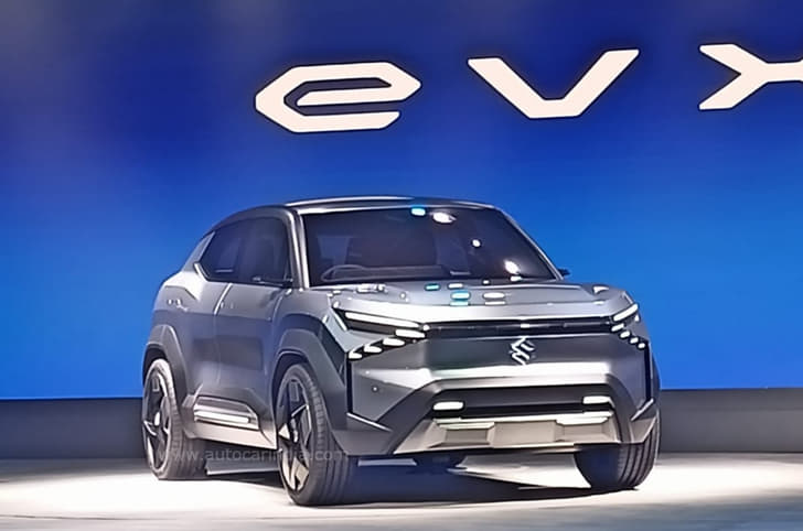 Maruti eVX concept front quarter