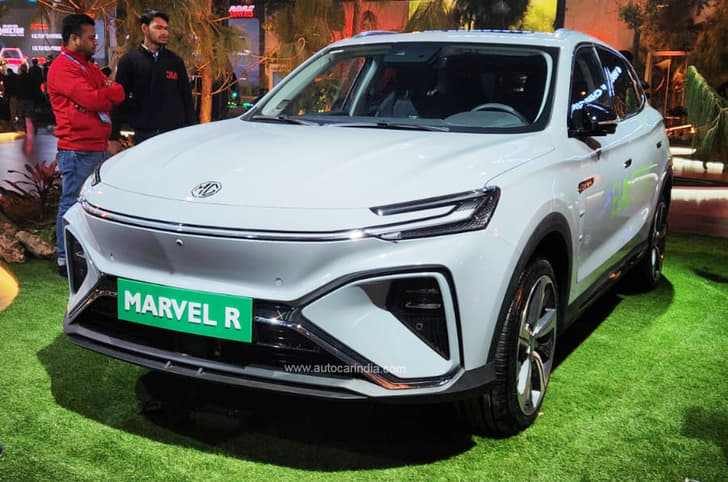 MG Marvel R front quarter