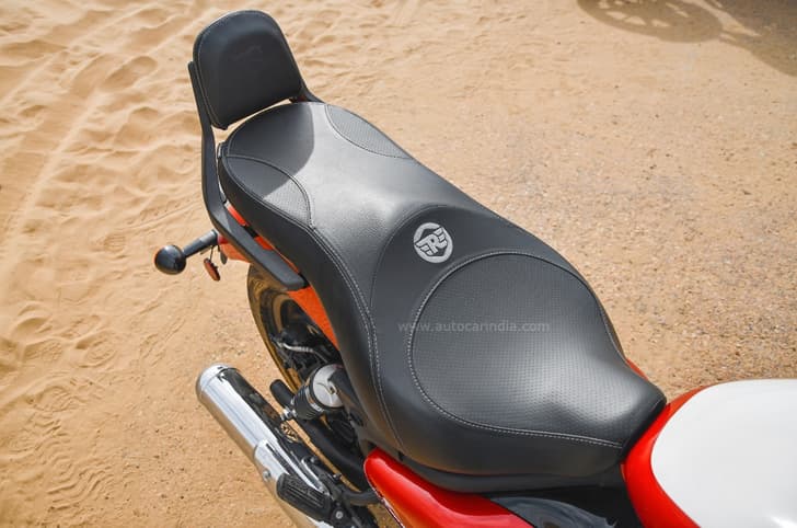 Touring seat is an official Royal Enfield accessory.