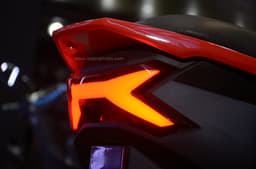 H-shaped LED taillight on the Hero Xoom.