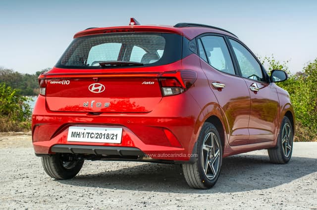 Hyundai Grand i10 Nios Rear View