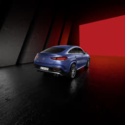 Mercedes Benz Gle Coupe Rear View