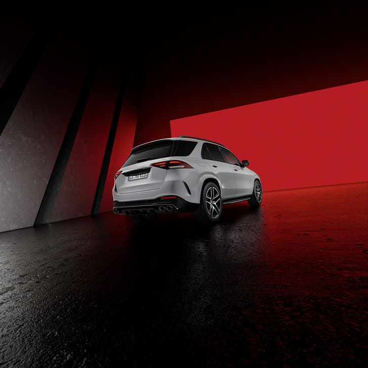 Mercedes Benz Gle Coupe Rear View