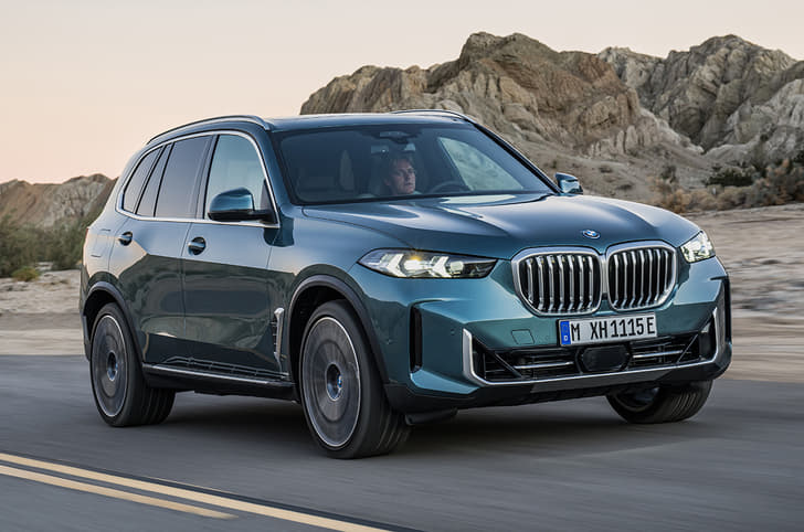 BMW X5 facelift front tracking