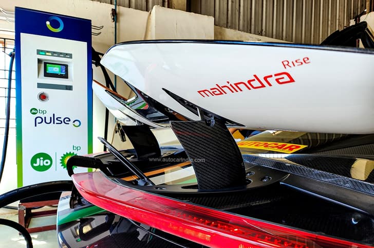 Pininfarina Battista charging