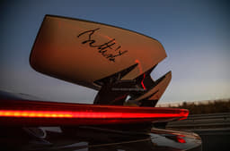 Pininfarina Battista rear wing