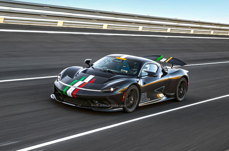 Pininfarina Battista front tracking