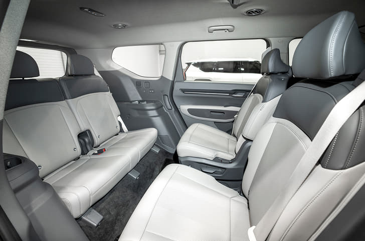Kia EV9 seats