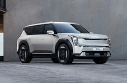 Kia EV9 front quarter