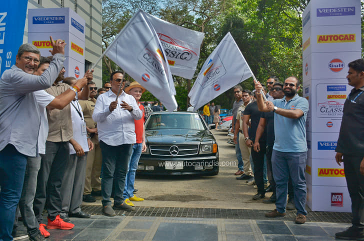 The rally was flagged off by Mumbai BJP President and MLA Ashish Shelar.