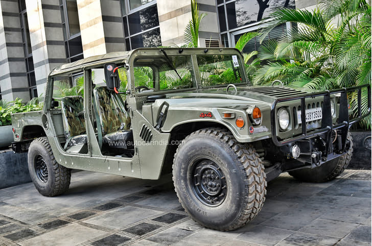 A Humvee Military Edition with all independent suspension. 