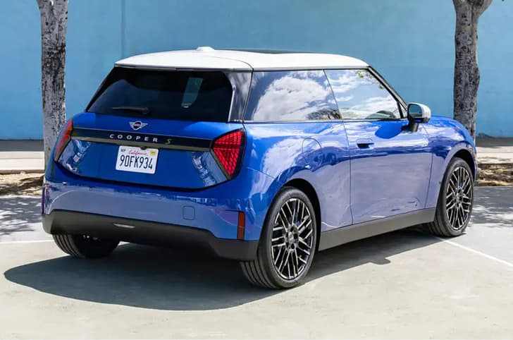 Mini Cooper Electric rear quarter
