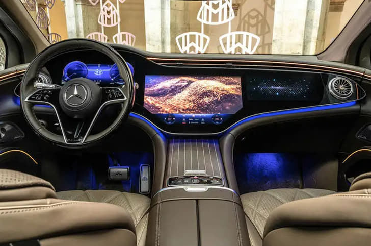 Mercedes Benz Eqs Suv Dashboard