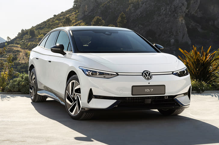 Volkswagen ID7 EV front quarter