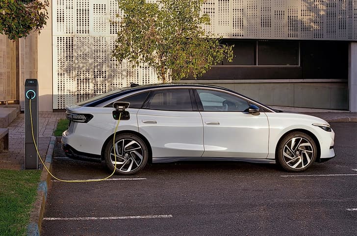 Volkswagen ID7 EV charging