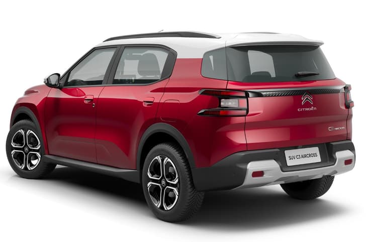Citroen Aircross Rear View Citroen Aircross Rear View