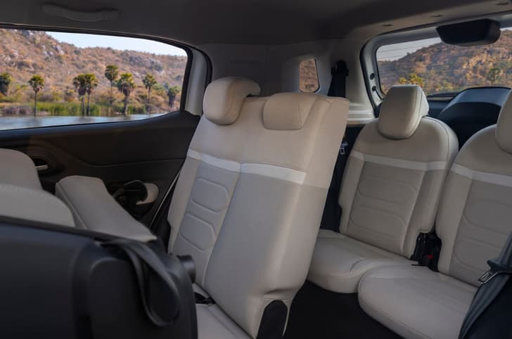 Citroen Aircross Second Row Seats