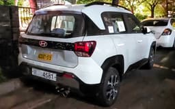 Hyundai Exter Rear View Hyundai Exter Rear View