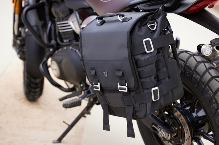 Both bikes will have optional extras including luggage options. 