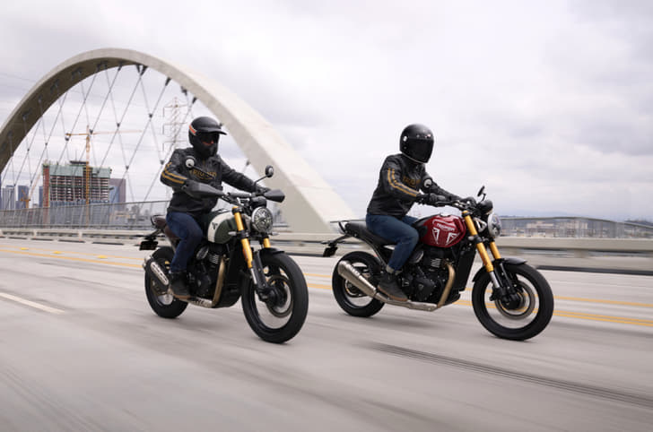 Triumph has unveiled two new 400cc bikes, the Speed 400 and the Scrambler 400 X. 