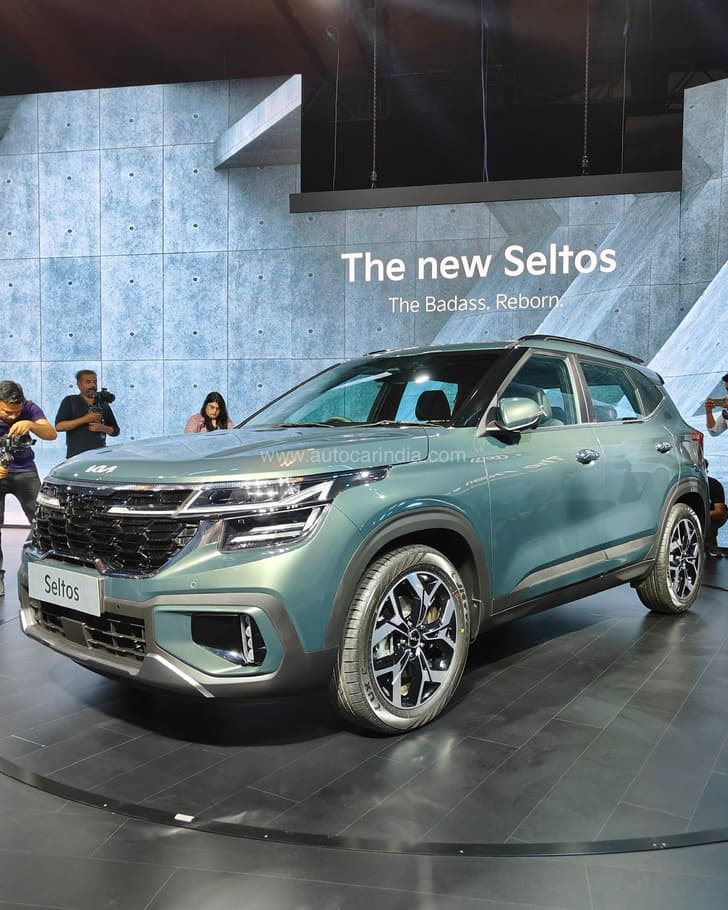 Kia Seltos facelift India image gallery