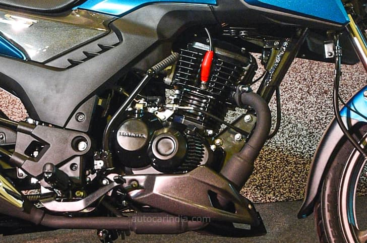 At its heart lies the same 162cc air-cooled engine as the Unicorn, making the same 13.5hp and 14.5Nm.
